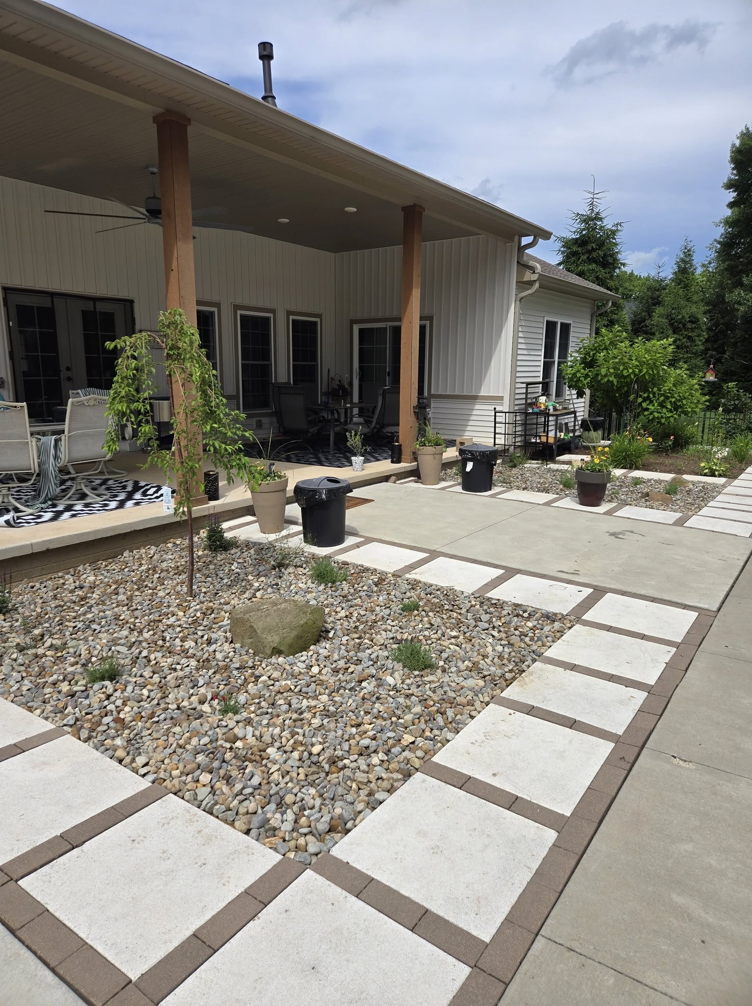 Hardscaping example 3