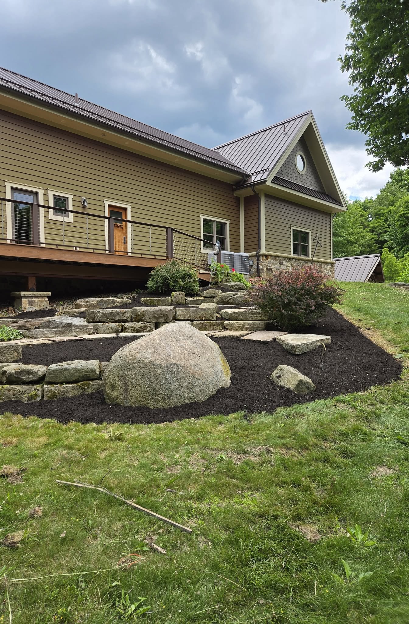 Hardscaping example 1