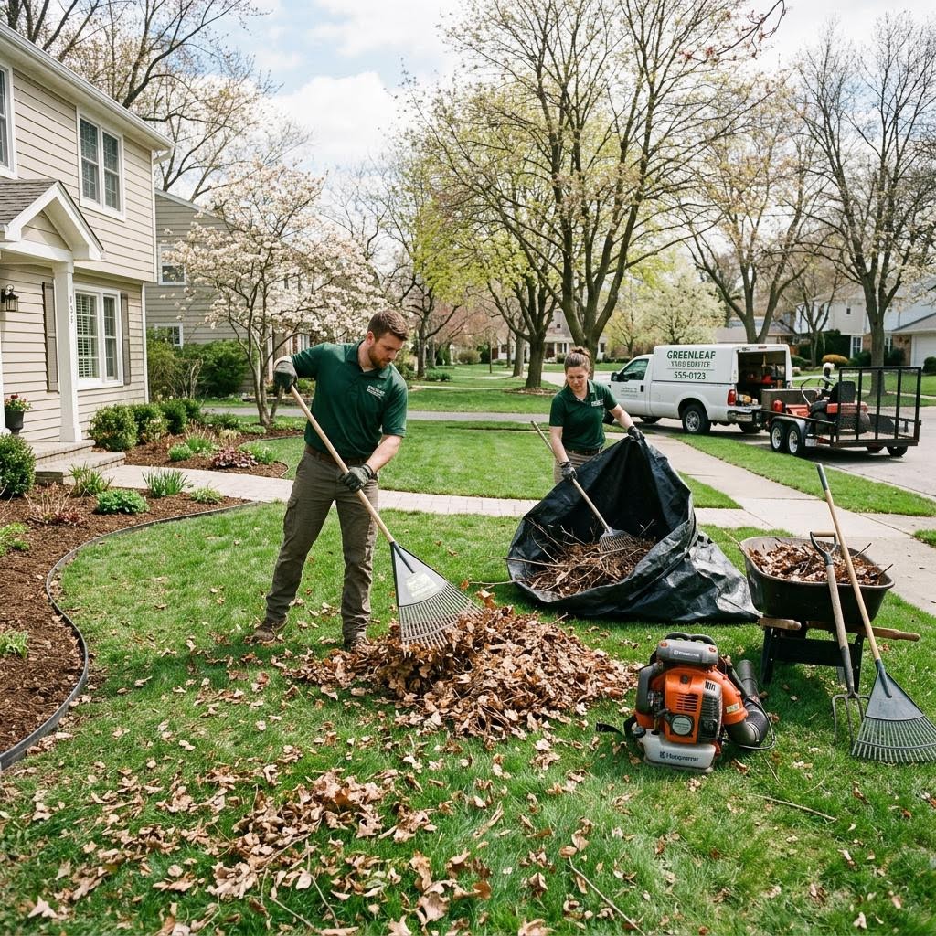 Yard Cleanup example 2